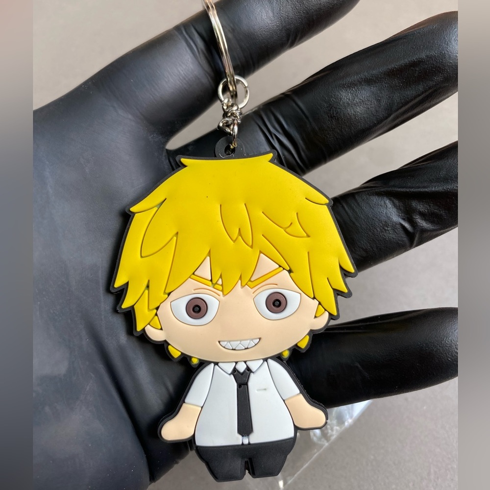 Chainsaw Man DENJI Keychain Cute Silicone Stylish Anime Fashion